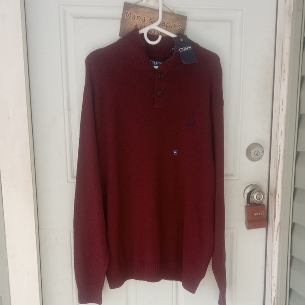 Men's Extra Large Chaps Knit Sweater